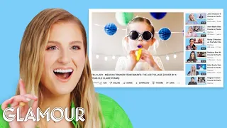 Meghan Trainor Reacts to Fan Covers | Glamour