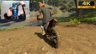 The Crew Motorfest - KTM 450 EXC - OFF-ROAD with THRUSTMASTER FREESTYLER BIKE HANDLEBAR - 4K