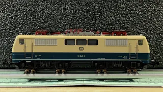 Digitalisierung für Anfänger BR 111 ozeanblau-beige (Märklin 3042) Motorumbau