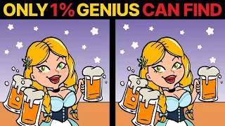 【Find the Difference】 Only 1% Genius Can Find