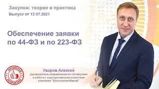 Обеспечение заявки по 44 ФЗ и по 223 ФЗ