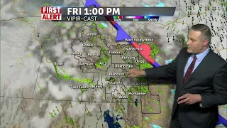 Gusty Winds for Friday, Scattered Showers This Weekend