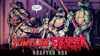 Teenage Mutant Ninja Turtles / Stranger Things | motion comic / Chapter one : the Tourists