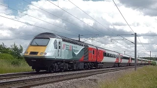 Trains on the ECML July 3rd 2016