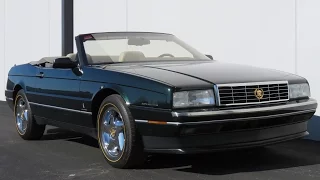 1993 Cadillac Allante w/21k miles (32v Northstar) | Full Tour, Start Up, and Test Drive