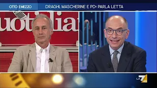 Governo Draghi, botta e risposta tra Letta e Travaglio: "Questo è un governo di centrodestra", ...