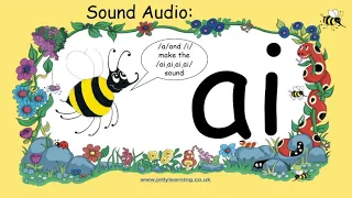 ai sound Jolly Phonics  #jollyphonics #sounds #letters #learning #learningenglish #digraphs