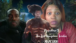 AQUAMAN 2 THE LOST KINGDOM Trailer  REACTION