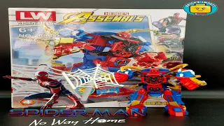 LEGO SPIDERMAN MECH ROBOT LW2005 UNOFFICIAL LEGO STOP MOTION SPEED BUILD