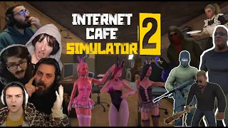 İnternet Cafe Simulator 2 - Yayıncıların Oyundaki Olan Olaylara Tepkileri