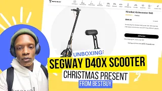 Unboxing Segway D40x Scooter