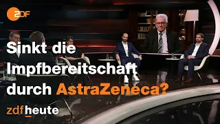 Diskussion über die weitere Impfstrategie Deutschlands  | Markus Lanz vom 16. März 2021