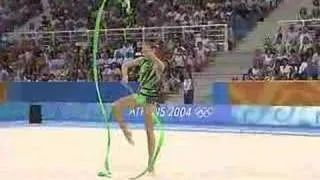 Alina Kabaeva Ribbon Athens 2004 *QUALIFICATIONS*