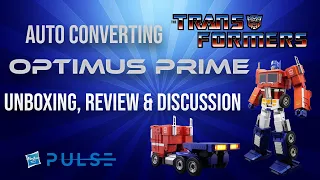 Transformers Auto Converting Optimus Prime - Hasbro Pulse - Robosen, Unboxing, Review and Discussion