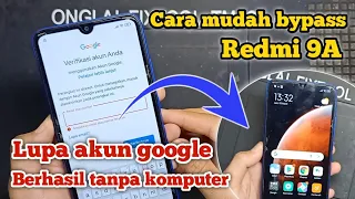 CARA BYPASS FRP REDMI 9A/9C LUPA AKUN GOOGLE MIUI 12 TANPA KOMPUTER