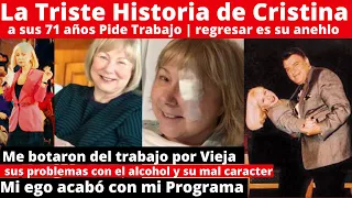 La Triste Historia de Cristina Saralegui | De Reina a pedir una oportunidad de trabajo