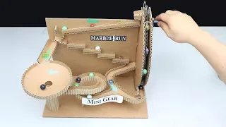 Wow! Amazing DIY Marble Run Machine without DC Motor