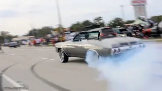 WhipAddict: Supercharged 71' Chevy Chevelle Vert Smashing on 24s! Sick Custom Doors and Console