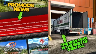ETS2/ATS 1.50 Promods Bad News | and The New Best Mod in ETS2