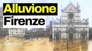 L'alluvione di Firenze del 4 novembre 1966, le cause e la ricostruzione 3D del disastro