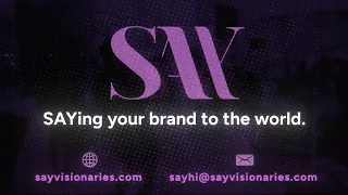 SAY Visionaries Showreel