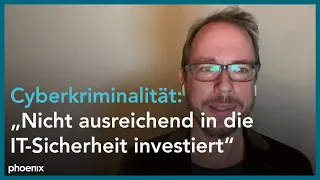 Markus Beckedahl (Netzpolitik.org) zu Cyberkriminalität am 20.10.20