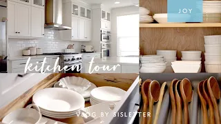 Kitchen Tour/ First Reveal of My Kitchenwares/ Korean housewife living in the US Vlog