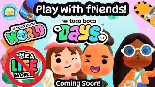 NEW Toca Boca Days Multiplayer 3d First Look + NEW FREE Gift! (gameplay with Everyone's Toy Club)