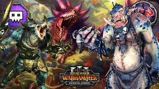 RAZORDONS ARE WILD - Kroq-Gar the Last Defender - Immortal Empires - Total War Warhammer 3