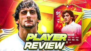 5⭐WEAK FOOT 91 GOLAZO HERO FRANCESCOLI PLAYER REVIEW | FC 24 Ultimate Team