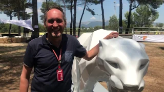 Franck Montagny au Grand Prix de France de F1 2018