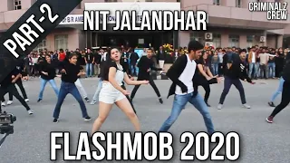 Flash Mob at Utkansh 2020 (PART-2) | NIT Jalandhar | Punjab | CRIMINALZ CREW