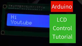 Arduino LCD control from serial monitor