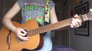 The Beatles- In Spite Of All The Danger guitar cover (with solo)