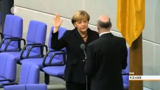 Angela Merkel zur Bundeskanzlerin gewählt!