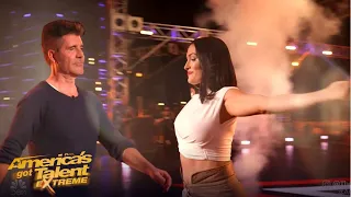 America's Got Talent EXTREME Intros Simon Cowell, Nikki Bella and Stunt Master Travis Pastrana