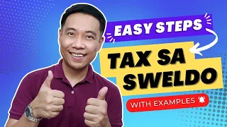 How to Compute Tax on Salary | PAANO MAG COMPUTE NG TAX SA SWELDO