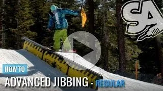 How To Boardslide 270 Out On A Snowboard (Regular)