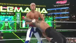 WWE 27 April 2024 Roman Reigns Vs. Brock Lesnar Vs. The Rock Vs. Cody Rhodes Vs. All Raw Smackdown