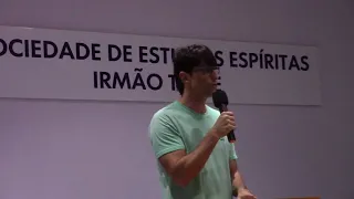 CÁSSIO DRUMOND : " FELICIDADE - UMA VISÃO ESPÍRITA " - 24/06/2018- Irmão Tomé - Vitória/ES