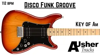 Disco Funk Guitar Backing Track Jam in A minor