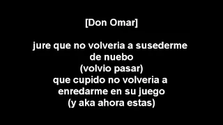 Don Omar Ft. Natti Natasha - Dutty Love (Con Letra) [Video Original]