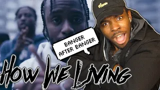 AMERICAN REACTS TO ABRA CADABRA FT. KUSH - HOW WE LIVING (Official Video) (UK RAP REACTION) [BANGER]