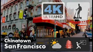 San Francisco 🇺🇸 | Chinatown | Smash N Grab | 4K UHD Electric Scooter Tour