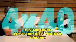 NADIE SABE NADA 4x40 | El estado contra las suscripciones por email