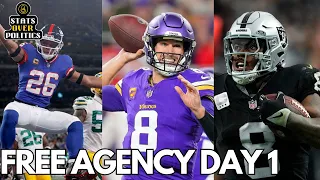 NFL FREE AGENCY DAY 1 RECAP