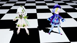 [Genshin MMD] AI Nahida & Qiqi - 热爱105℃的你 / Super idol (Japanese Cover)