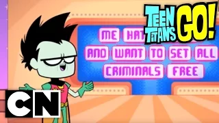 Teen Titans Go! - Robin Backwards (Clip 2)