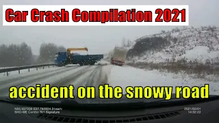 Car Crash Compilation 2021 #114 February road rage 2021