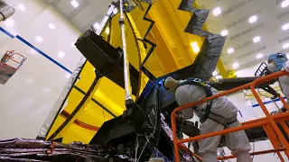 JWST (James Webb Space Telescope) Full Wing Deployment (AI Enhanced)